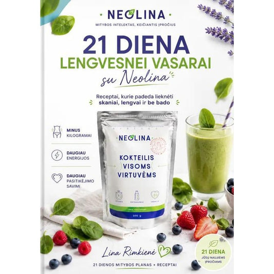 NEOLINA VASAROS RECEPTŲ KNYGA